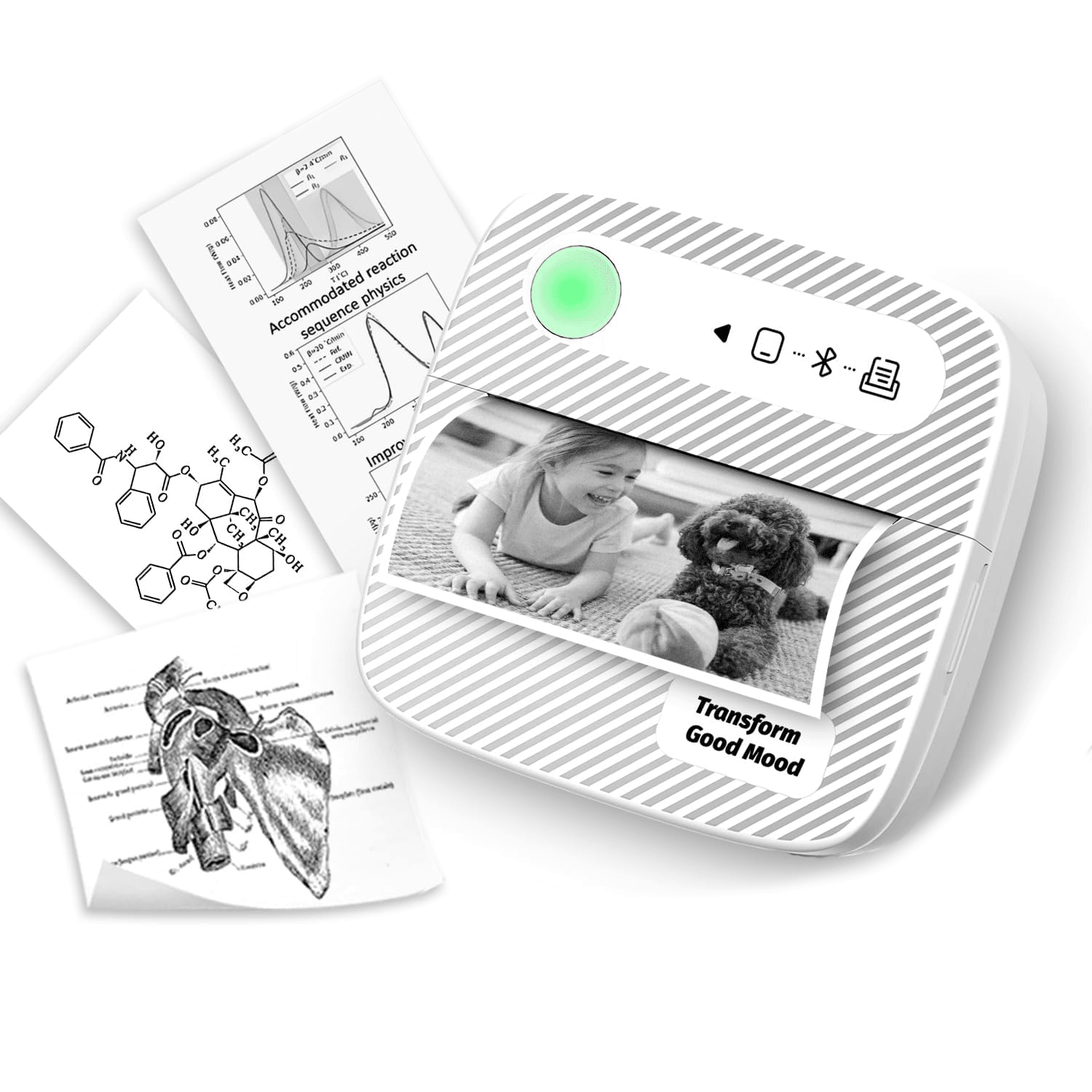 Portable Mini Label Printer